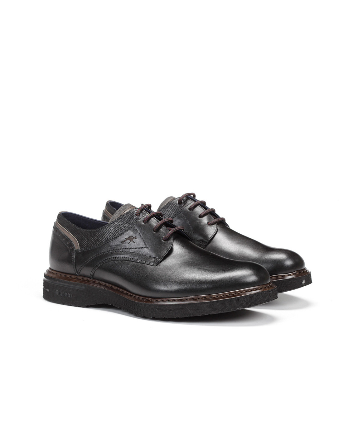 Zapato negro WARRIOR F0344 Brezza - bolboreta.es